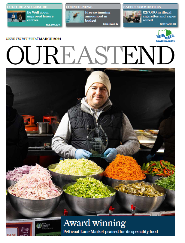 Our East End March 2024 cover