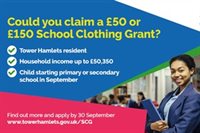 £1m a year boost for School Clothing Grants