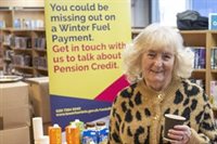 Over 4,000 pensioners claimed winter fuel payment
