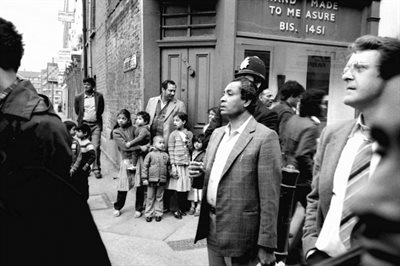 Afia Begum demo, Brick Lane