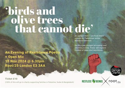 13 Nov Restless Beings