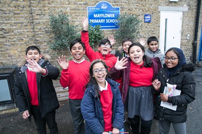 Mayflower Sch, playground -4