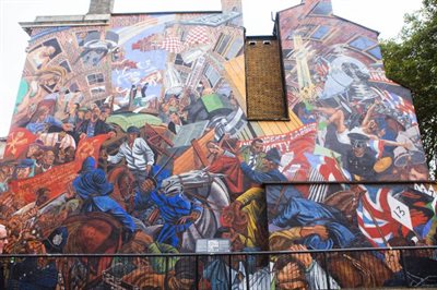 Battle of Cable Street mural