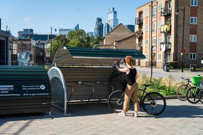 CycleHoop On-Demand Hangars in Whitechapel