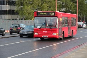 TfL bus 100 Shadwell website
