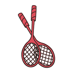 Badminton racket