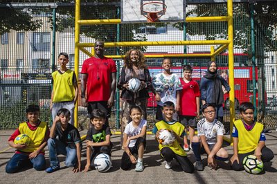 Summer football camp estates football
