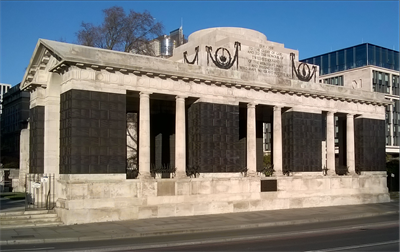 1. The Merchant Navy Memorial, First World War section. 19.1.2020