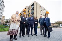 53 new homes and community hall officially opened