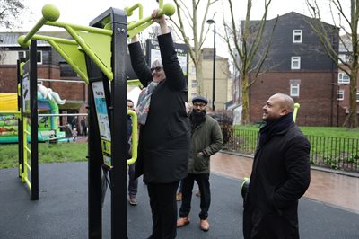 025 Royal Mint outdoor gym workout