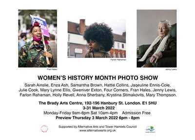 Women&amp;#39;s History Month Photo Show 2