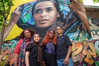 New mural celebrates the work of young people in Tower Hamlets