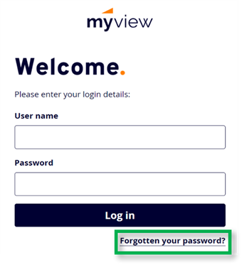 zellis forgotten password