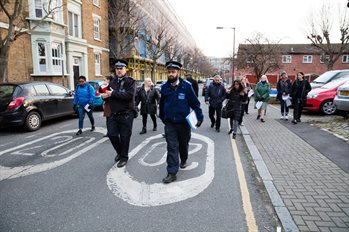 Community safety walkabout -1 Corfield St