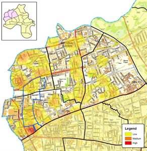 NMB NW - ASB hotspot map