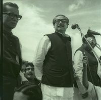 Bangabandhu Sheikh Mujibur Rahman Credit: Photographer Abul Lais Shyamal/Swadhinata Trust