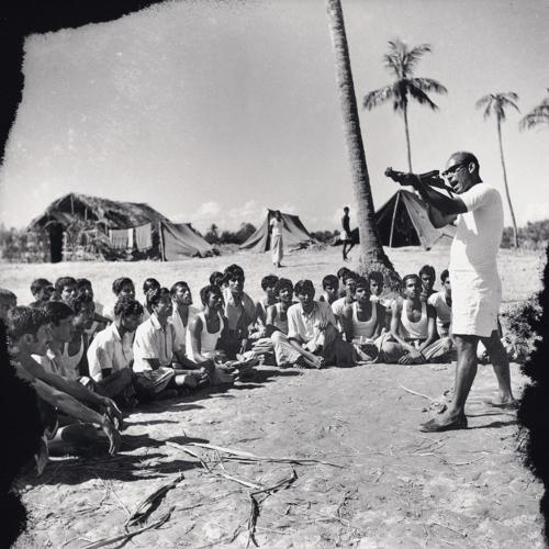 Muktis' (freedom fighters) at a training camp in sector 9, Bangladesh. 1971. Credits: Begart Institute/Drik/Majority World