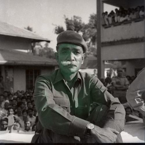 Colonel MAG Osmani, Commander-in-chief of Bangladesh Forces. Credit: Abul Lais Shyamal/Swadhinata Trust