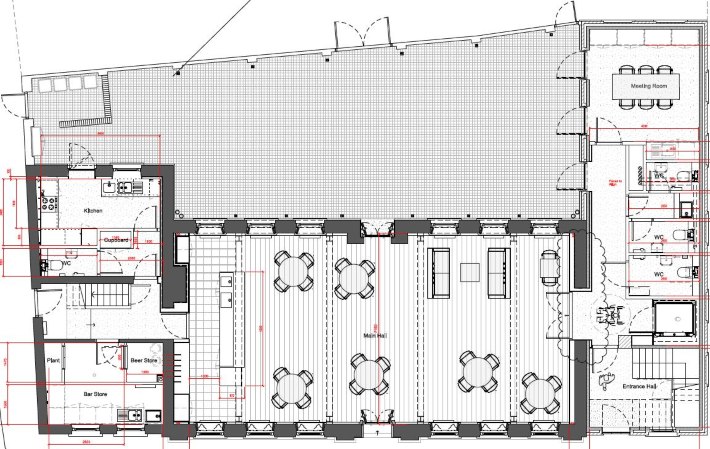 Raines House floorplan