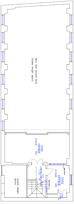 Tramshed first floor plan