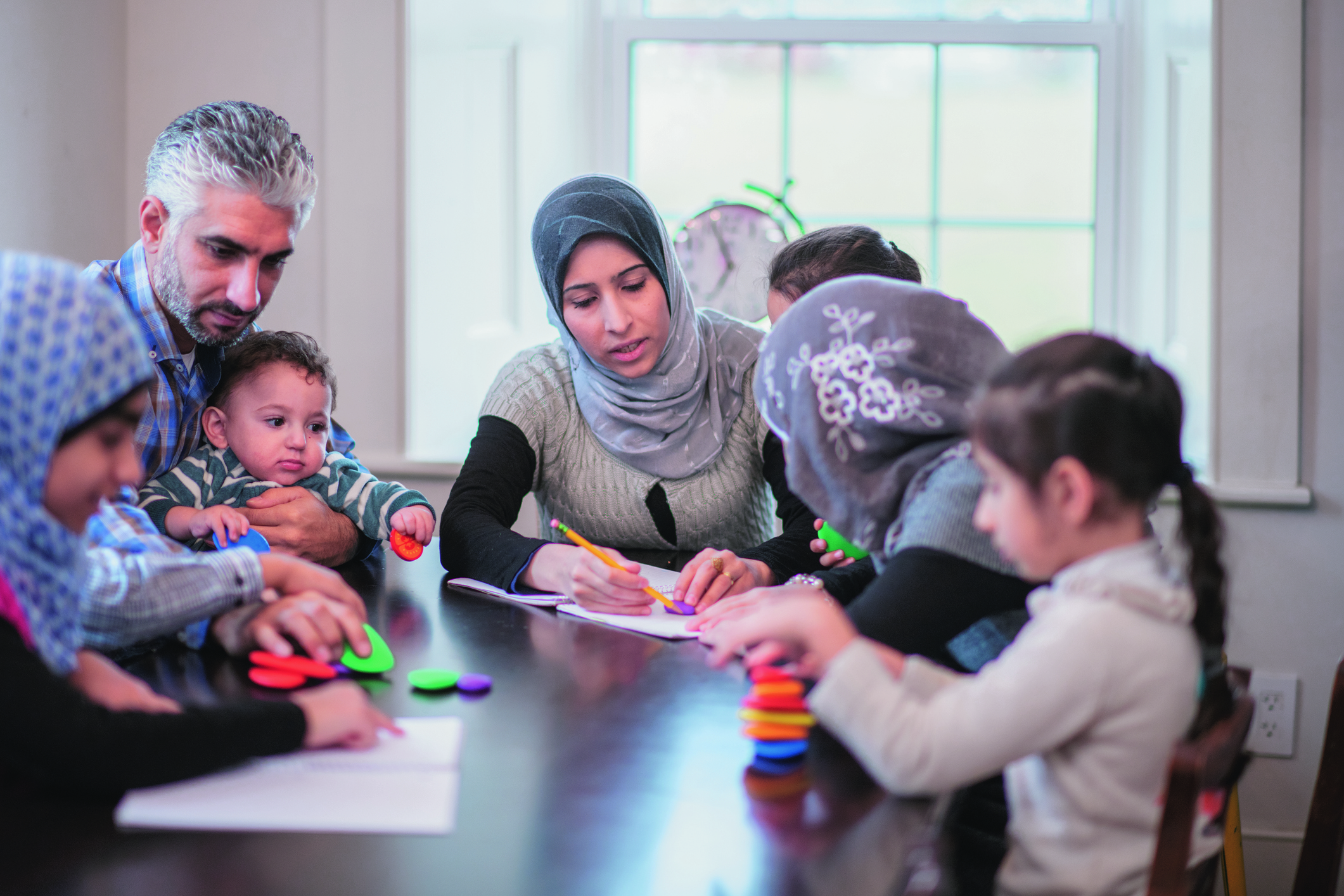 Family activitaround table