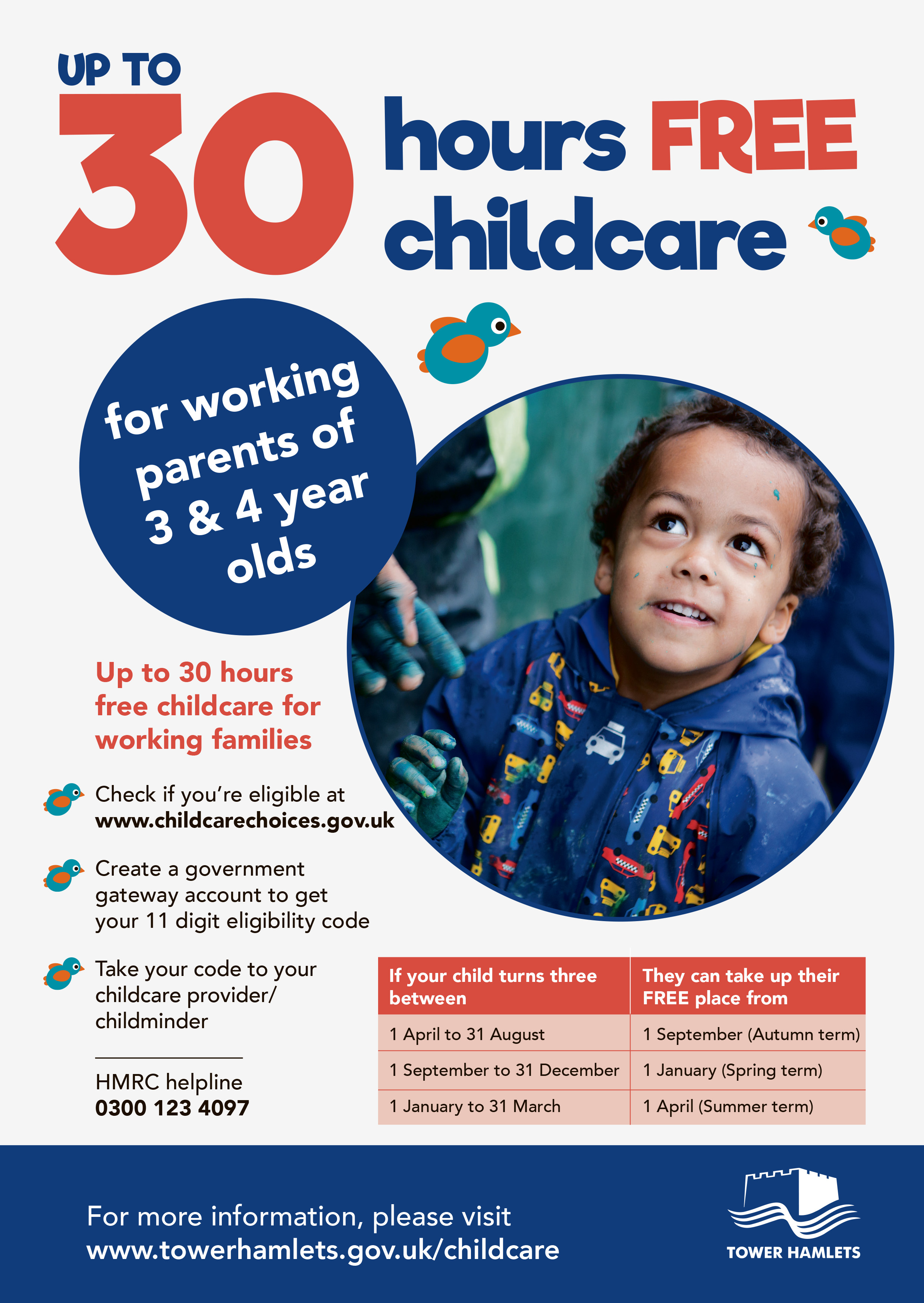 13.288 30 hours free childcare AT Jan 2018
