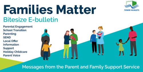 Families Matter E-Bulletin poster