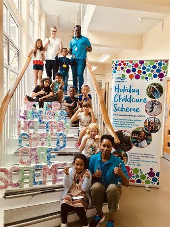 Visit from Cllr Danny
