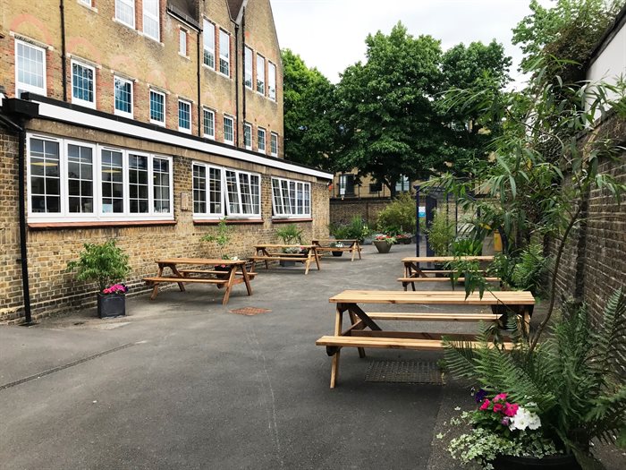 PDC garden benches