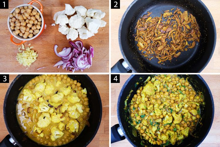 Cauliflower curry