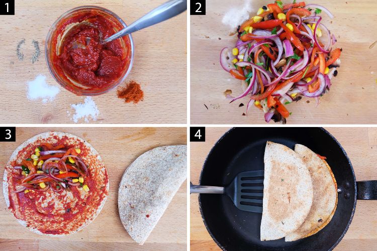 Toasty tortillas
