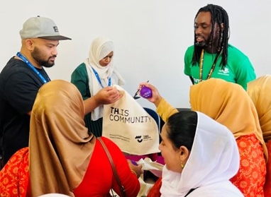 Healthy Community team event