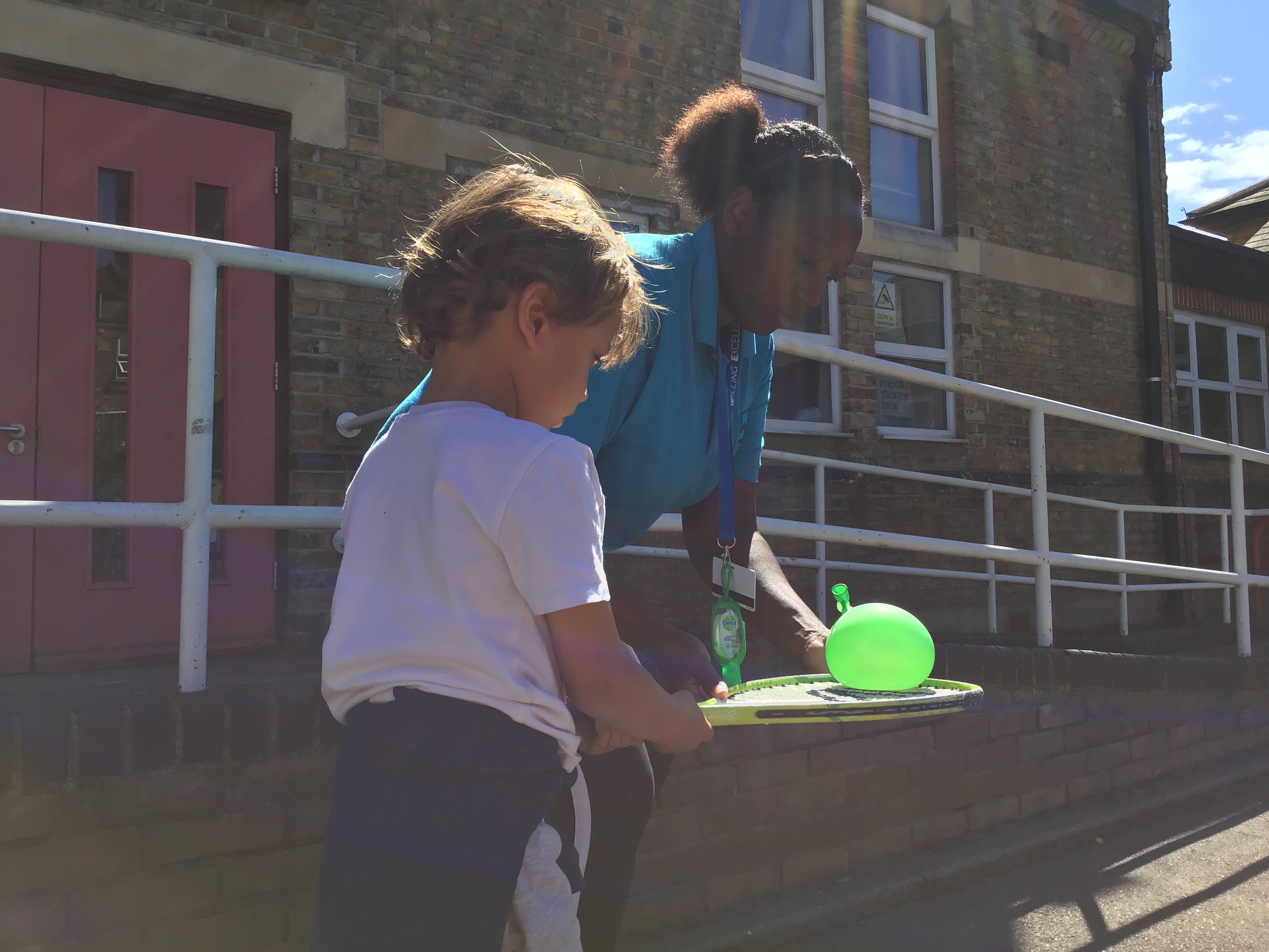 'Egg and spoon' race