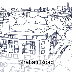 Strahan Road artist's impression