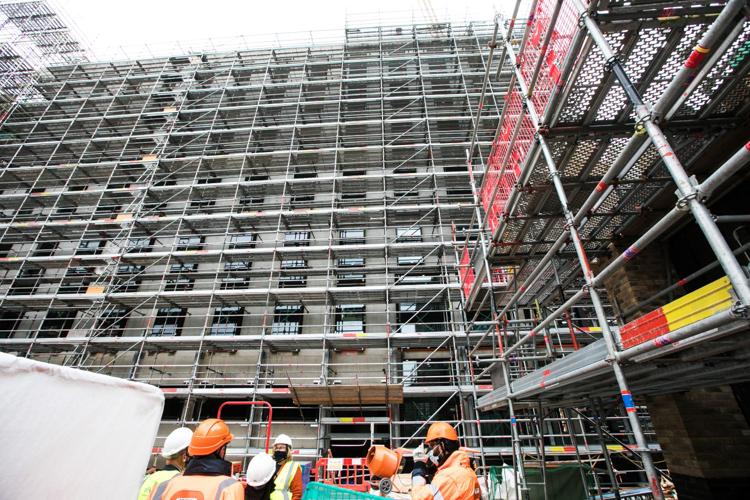 Town Hall Topping Out