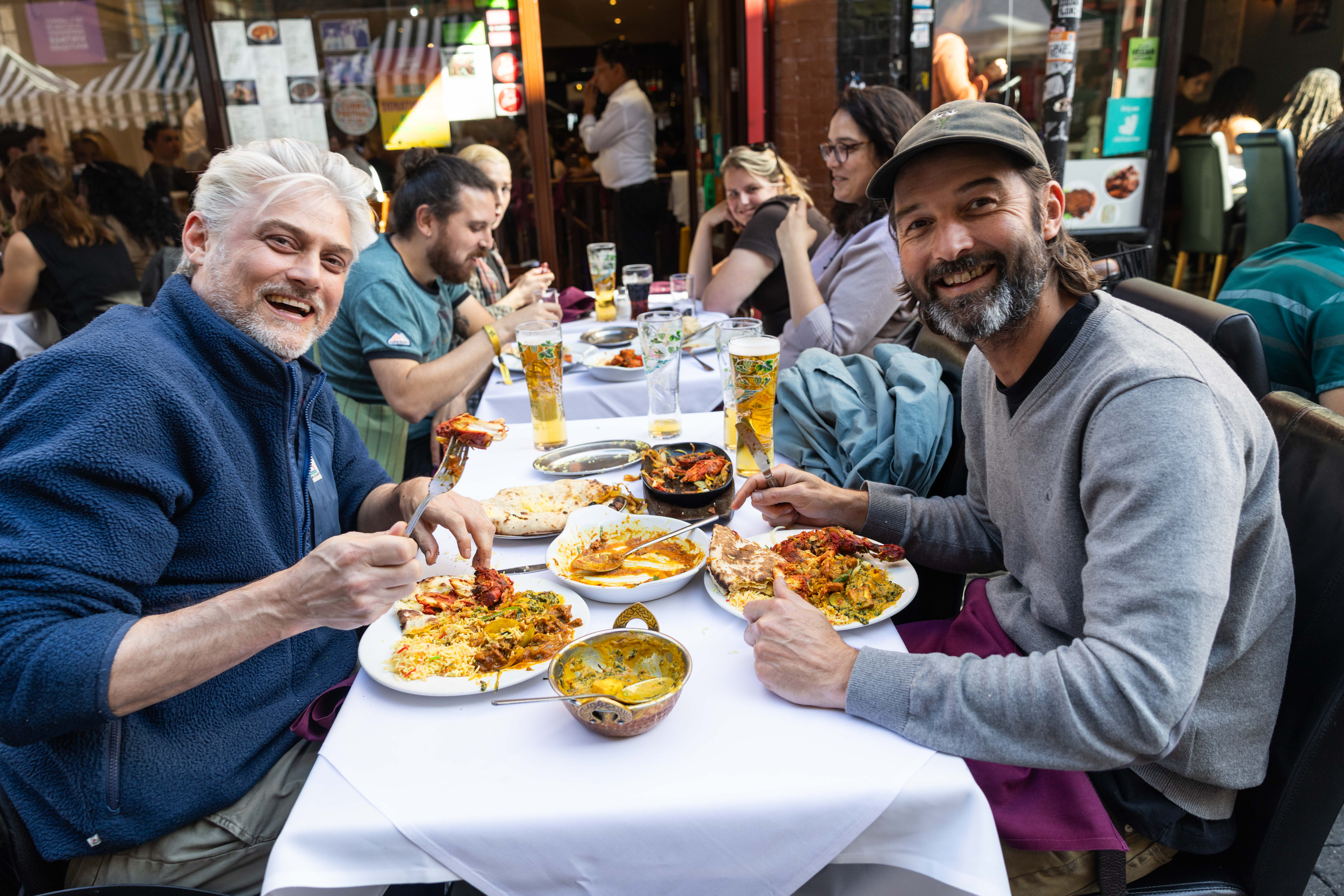 BLCF 2026 - festivalgoers enjoying a curry