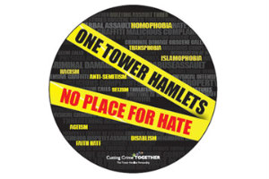 No place for hate