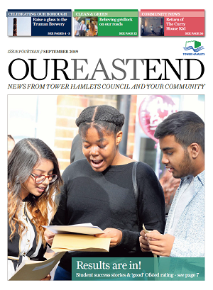 Our East End - Sept 2019 - front cover sml