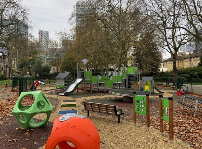 Poplar Recreation Ground play area