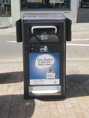 Brick Lane bin