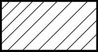 Thin diagonal hatching - Any new means of access to premises.