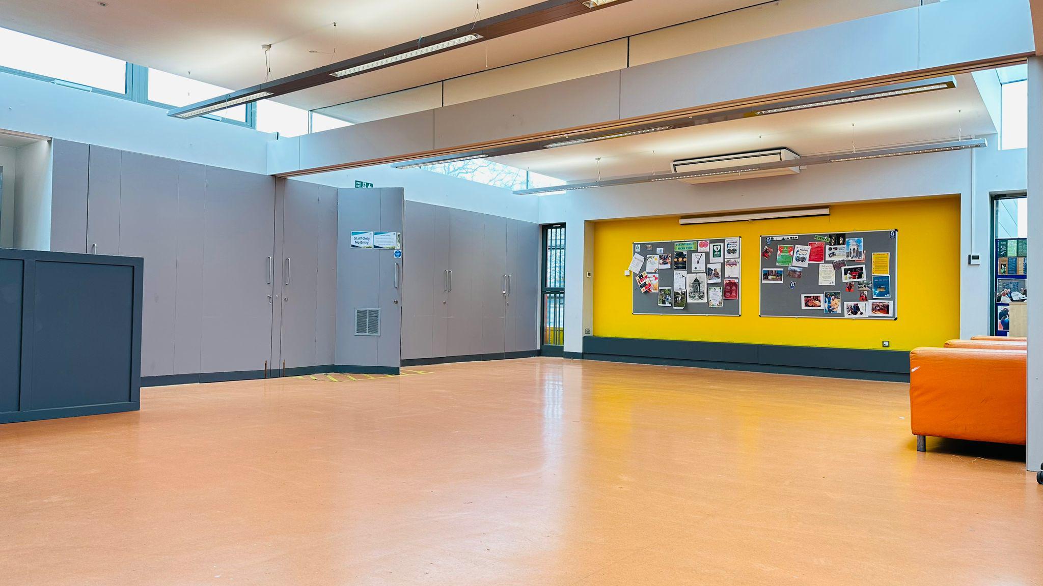 The Hub Building communal space