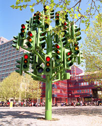 Traffic light tree